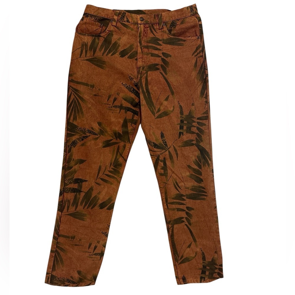 Chicos Design Tiger Fern 5 Pocket Jeans. Size 1,5. NWT